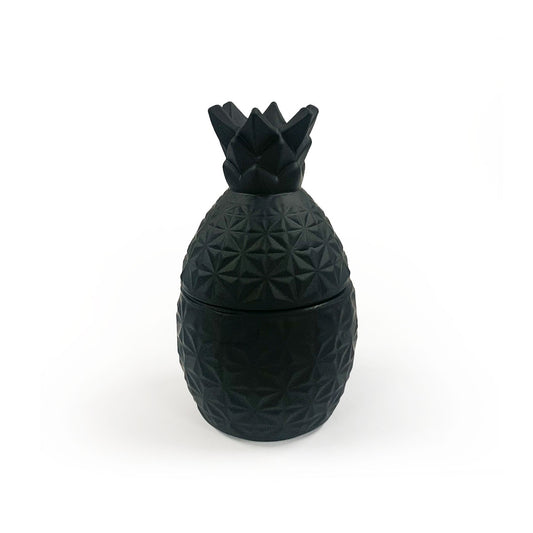 Mini Pineapple Jar Matte Black